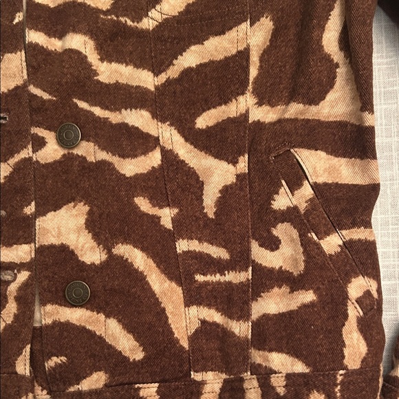 Ralph Lauren Brown and Tan Jean Jacket - Picture 4 of 5